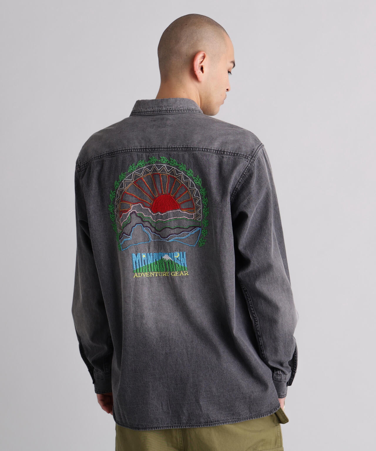 MANASTASH/マナスタッシュ/EMBROIDERY SHIRTS