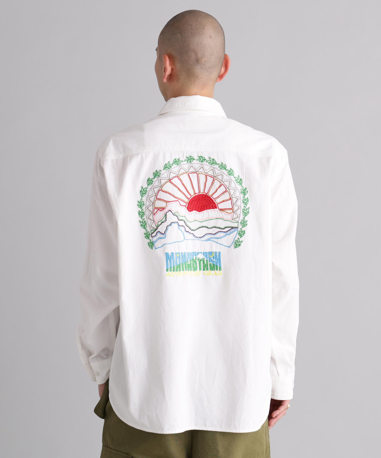 MANASTASH/マナスタッシュ/EMBROIDERY SHIRTS