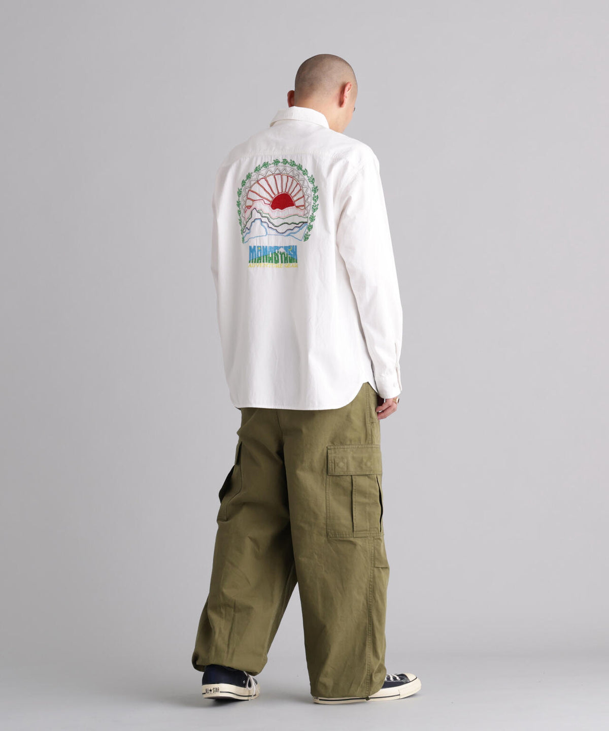 MANASTASH/マナスタッシュ/EMBROIDERY SHIRTS