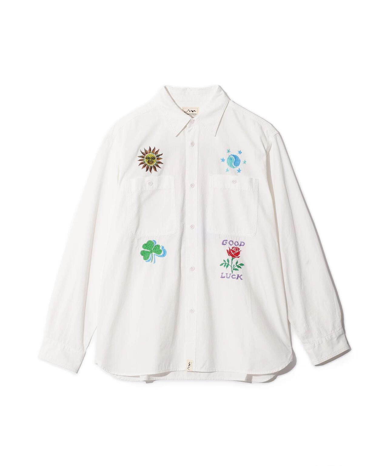 MANASTASH/マナスタッシュ/EMBROIDERY SHIRTS