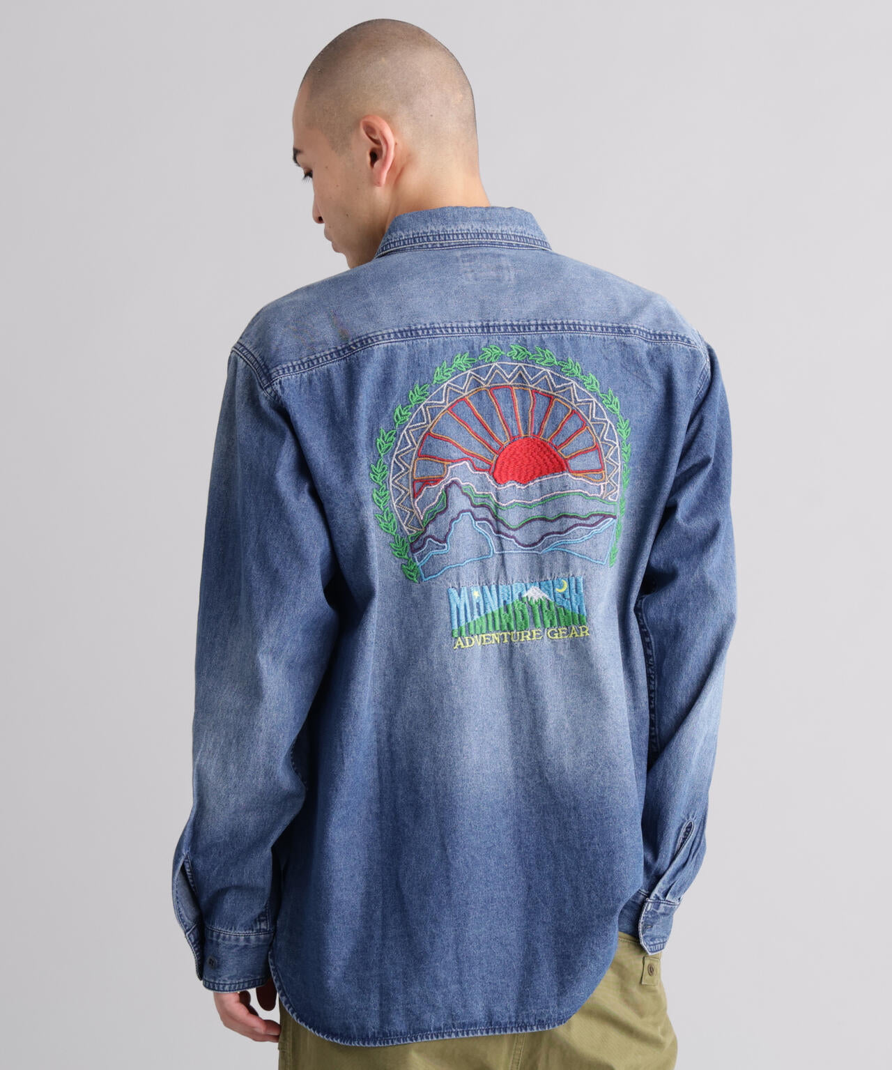 MANASTASH/マナスタッシュ/EMBROIDERY SHIRTS