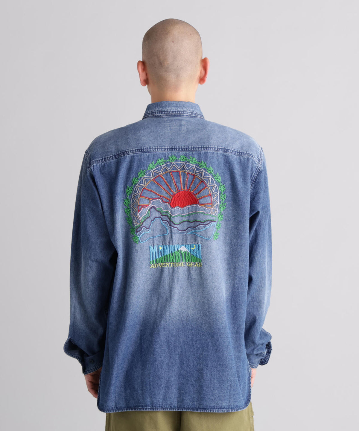 MANASTASH/マナスタッシュ/EMBROIDERY SHIRTS