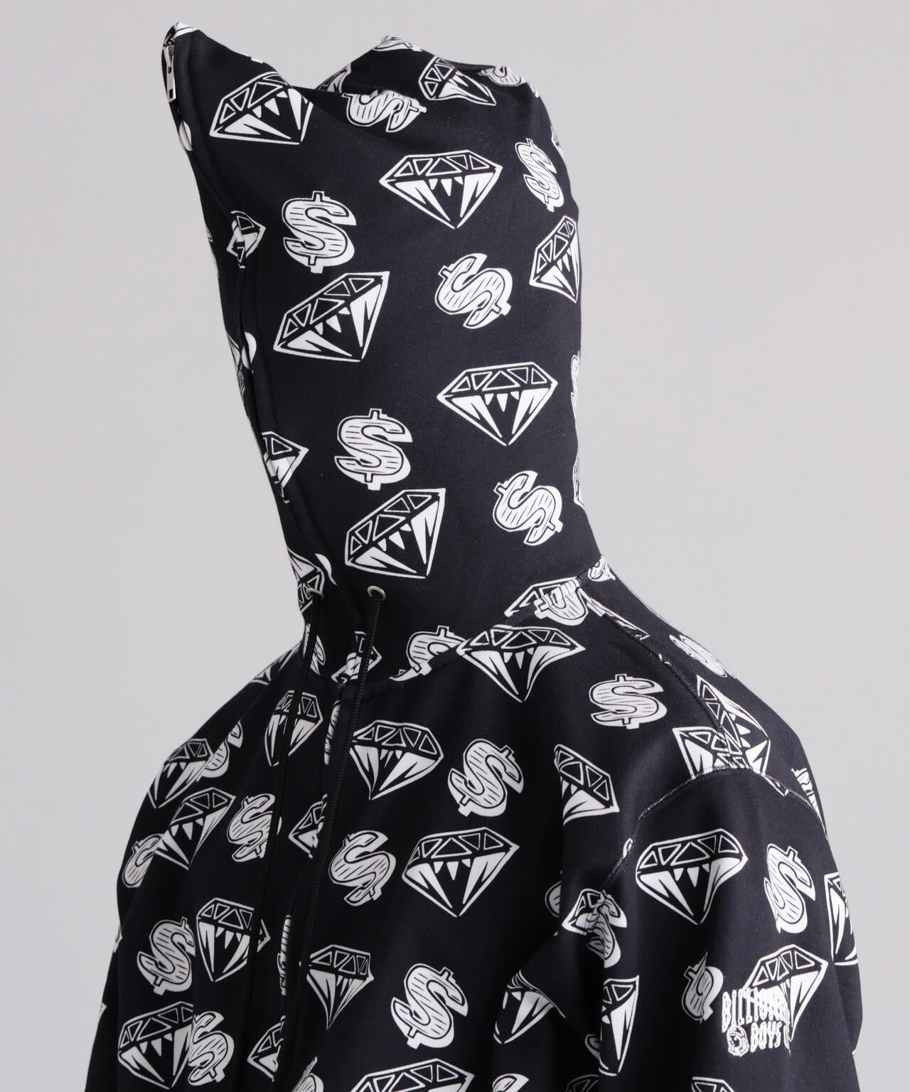 MANASTASHxBILLIONAIRE BOYS CLUB/ビリオネア・ボーイズ・クラブ/EMB LOGO ZIP HOODIE