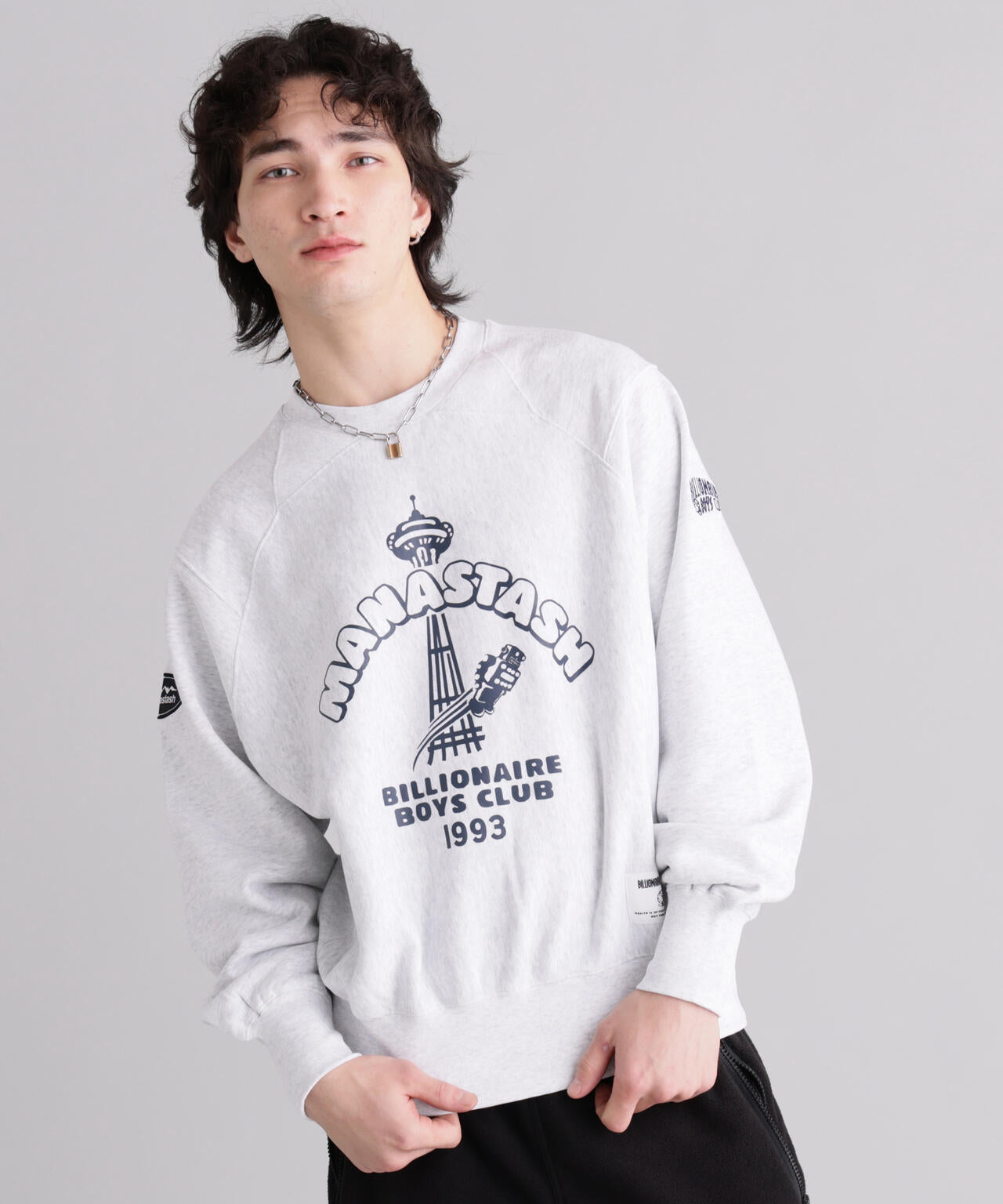 MANASTASHxBILLIONAIRE BOYS CLUB/ビリオネア・ボーイズ・クラブ/BBC MANA SWEAT