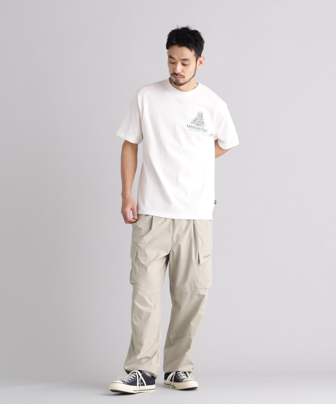 MANASTASH/マナスタッシュ/HEMP TEE TGP