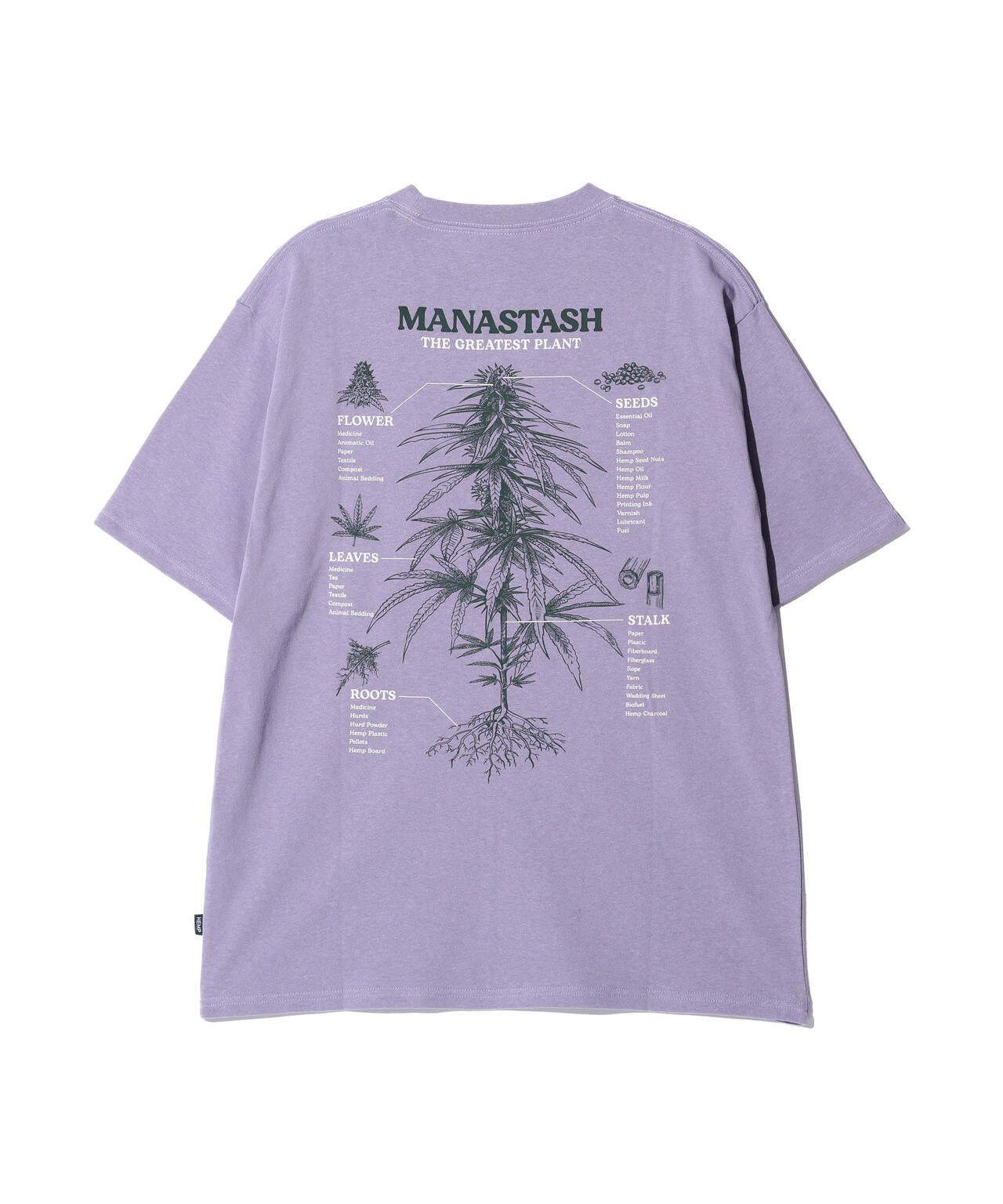 MANASTASH/マナスタッシュ/HEMP TEE TGP