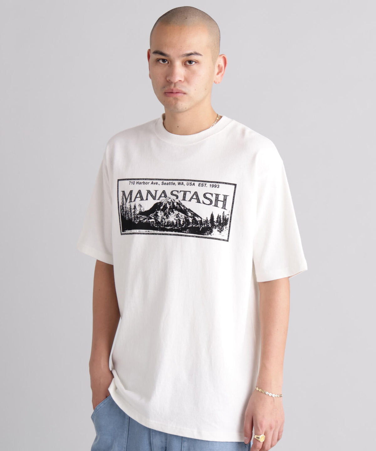 MANASTASH/マナスタッシュ/HEMP TEE RIDGE