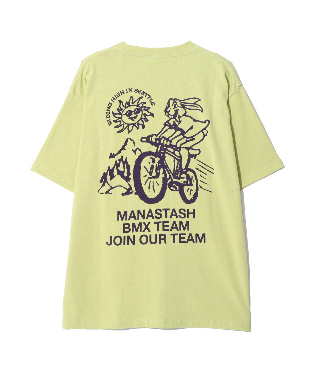 MANASTASH/マナスタッシュ/HEMP TEE BMX