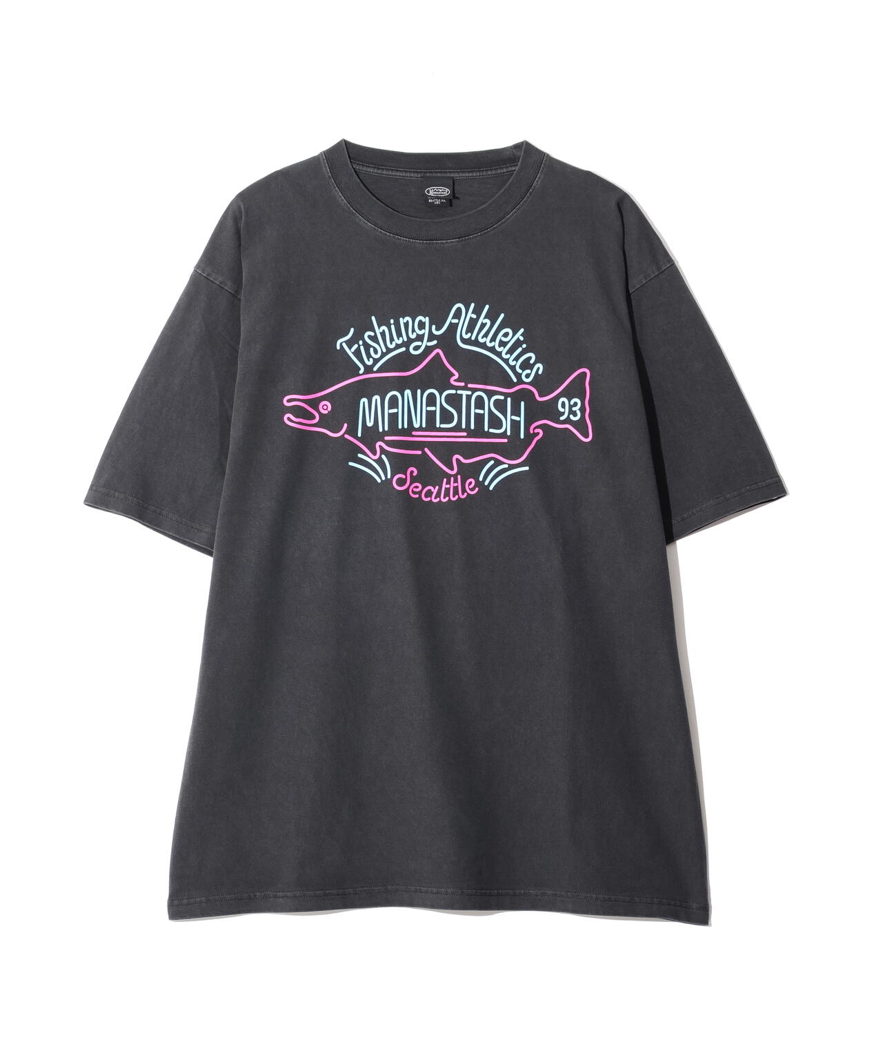 MANASTASH/マナスタッシュ/PUMICE TEE NEON SIGN
