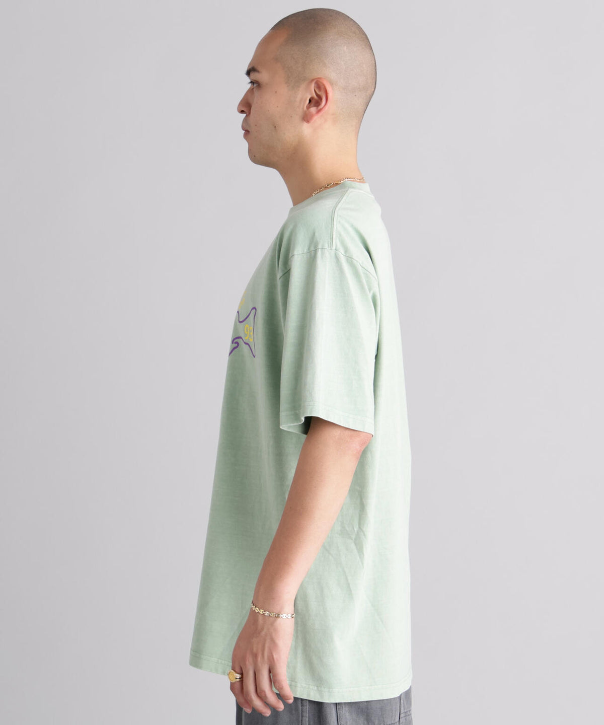 MANASTASH/マナスタッシュ/PUMICE TEE NEON SIGN