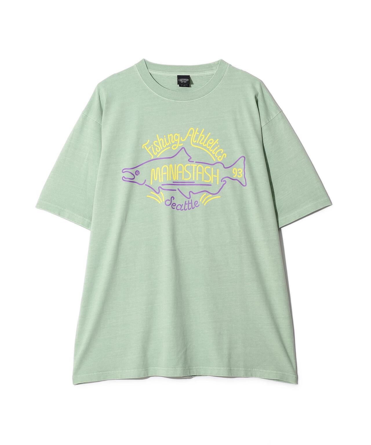 MANASTASH/マナスタッシュ/PUMICE TEE NEON SIGN