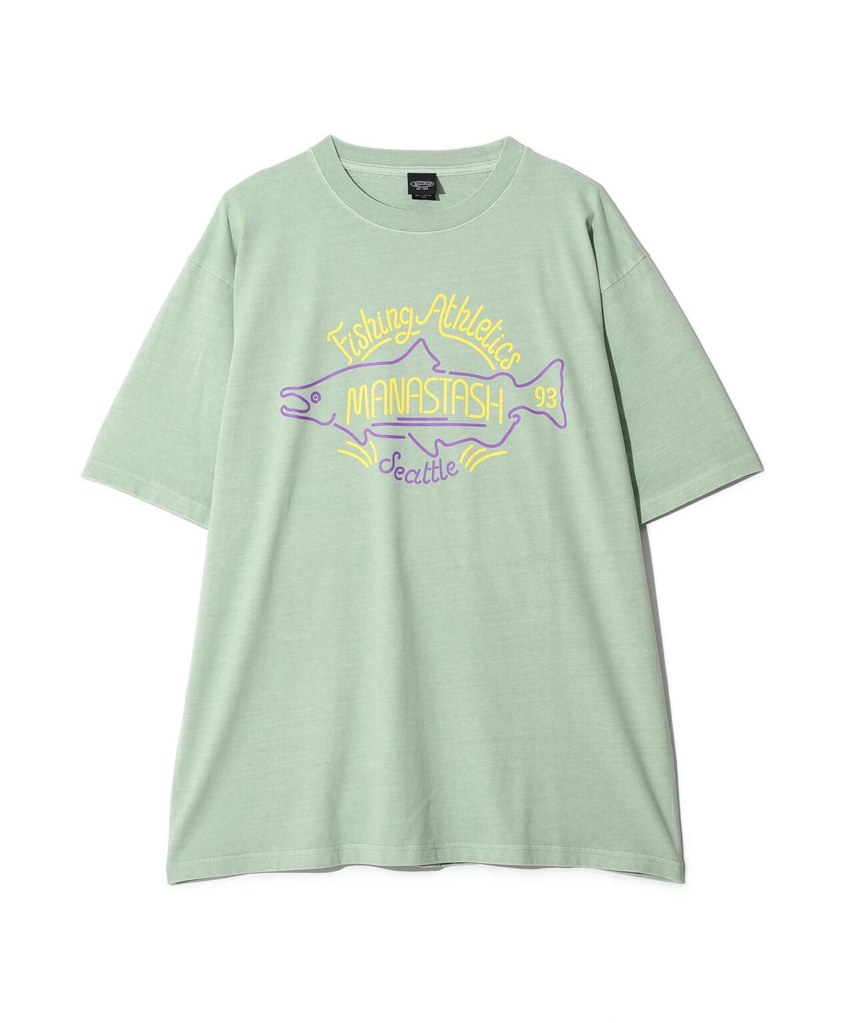 MANASTASH/マナスタッシュ/PUMICE TEE NEON SIGN