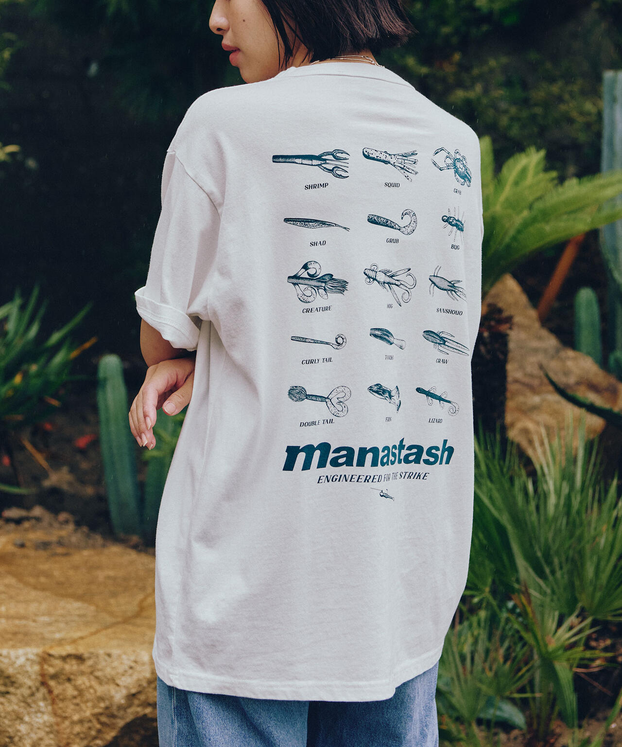 MANASTASH/マナスタッシュ/SOFT LURE TEE/ソフトルアーティー