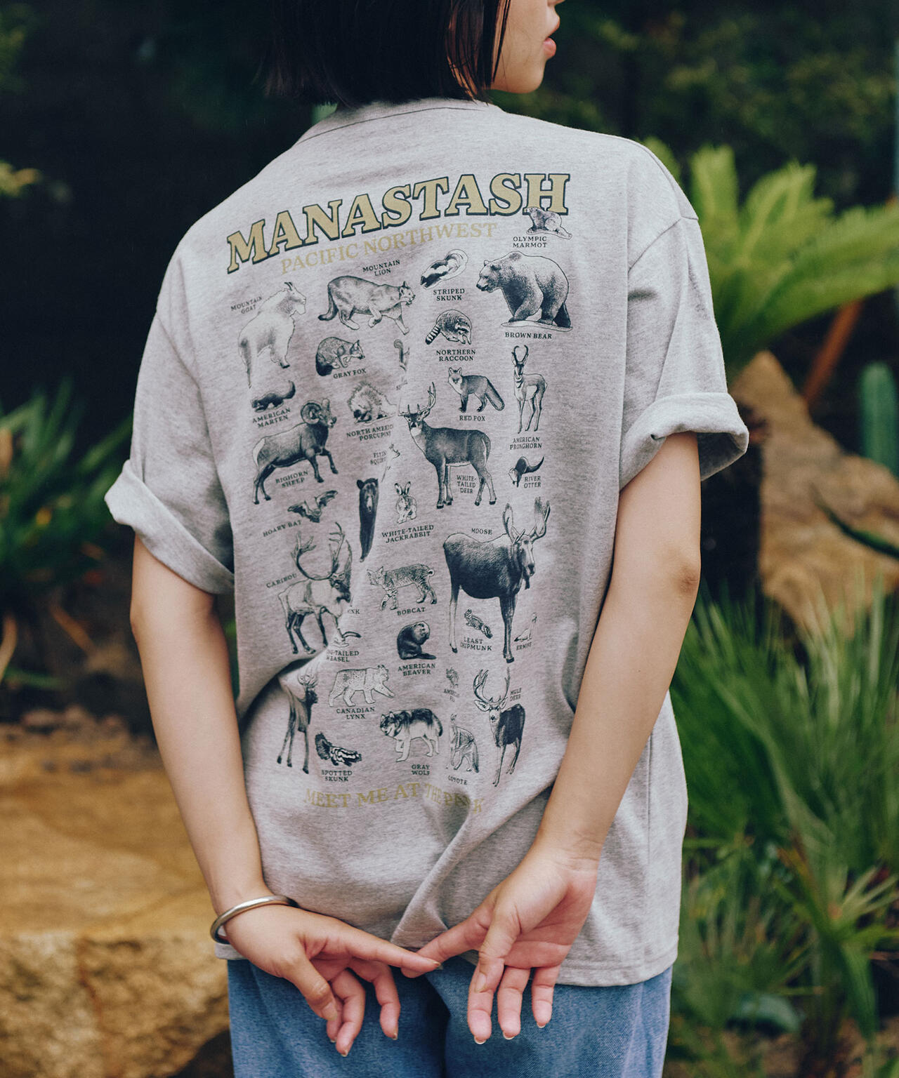 MANASTASH/マナスタッシュ/NATIONAL PARK TEE