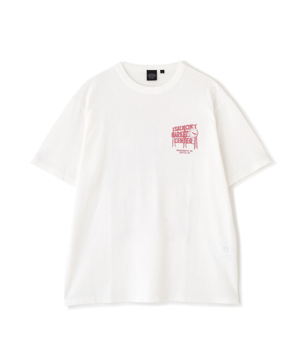 MANASTASH/マナスタッシュ/SALMON MARKET CENTER TEE