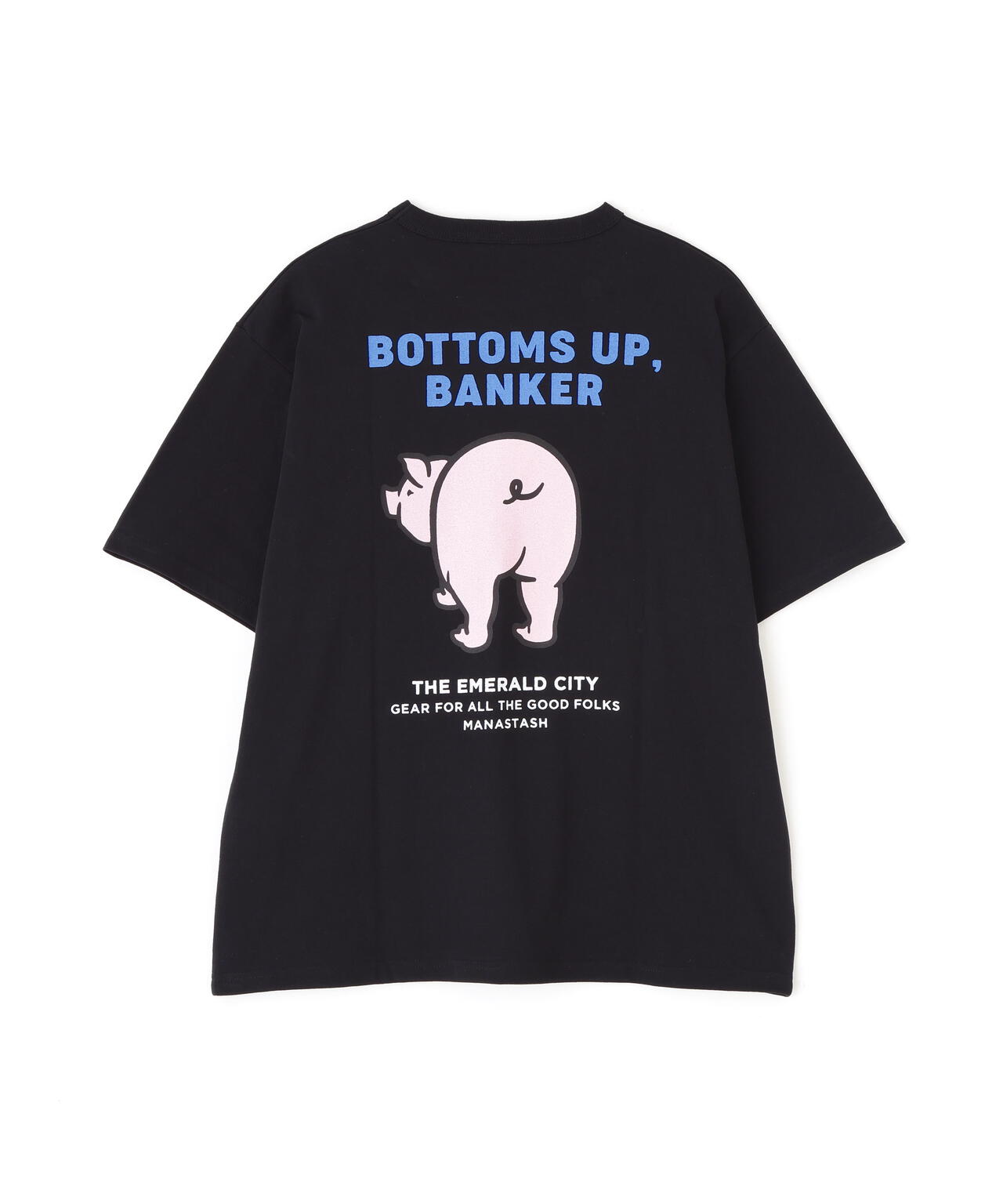 MANASTASH/マナスタッシュ/PIGGY BANK TEE