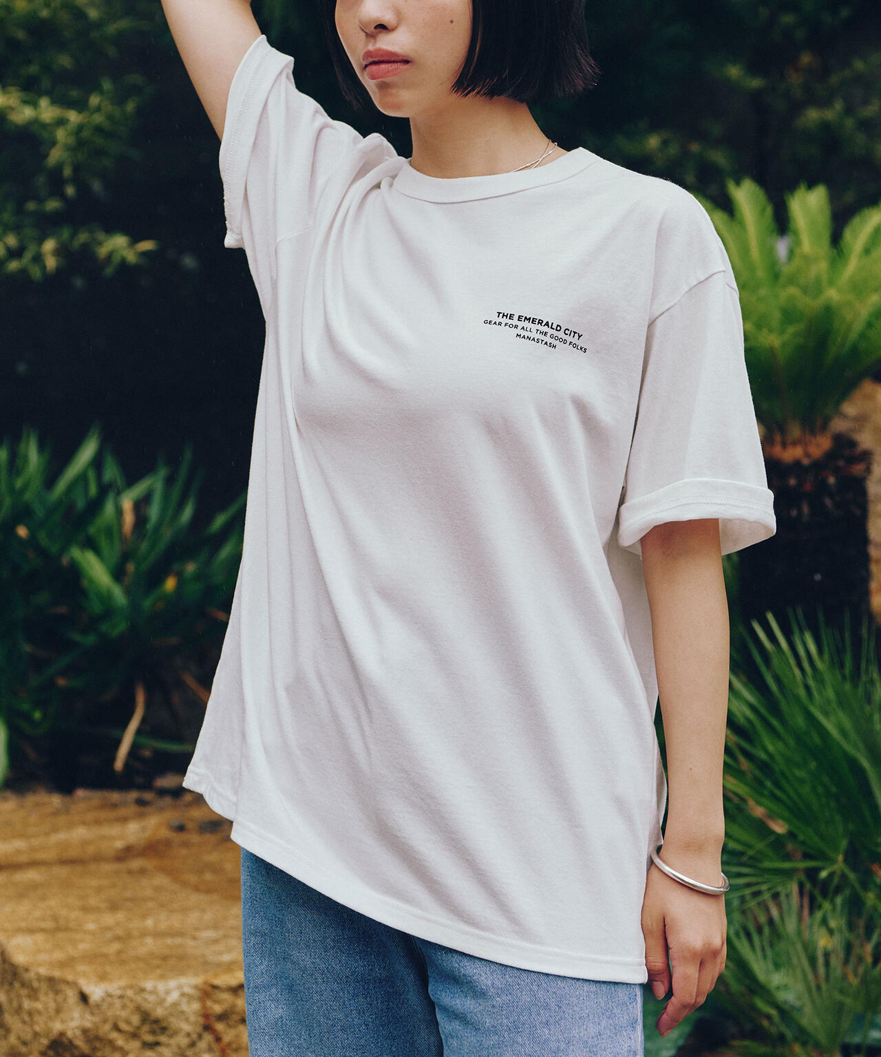 MANASTASH/マナスタッシュ/PIGGY BANK TEE