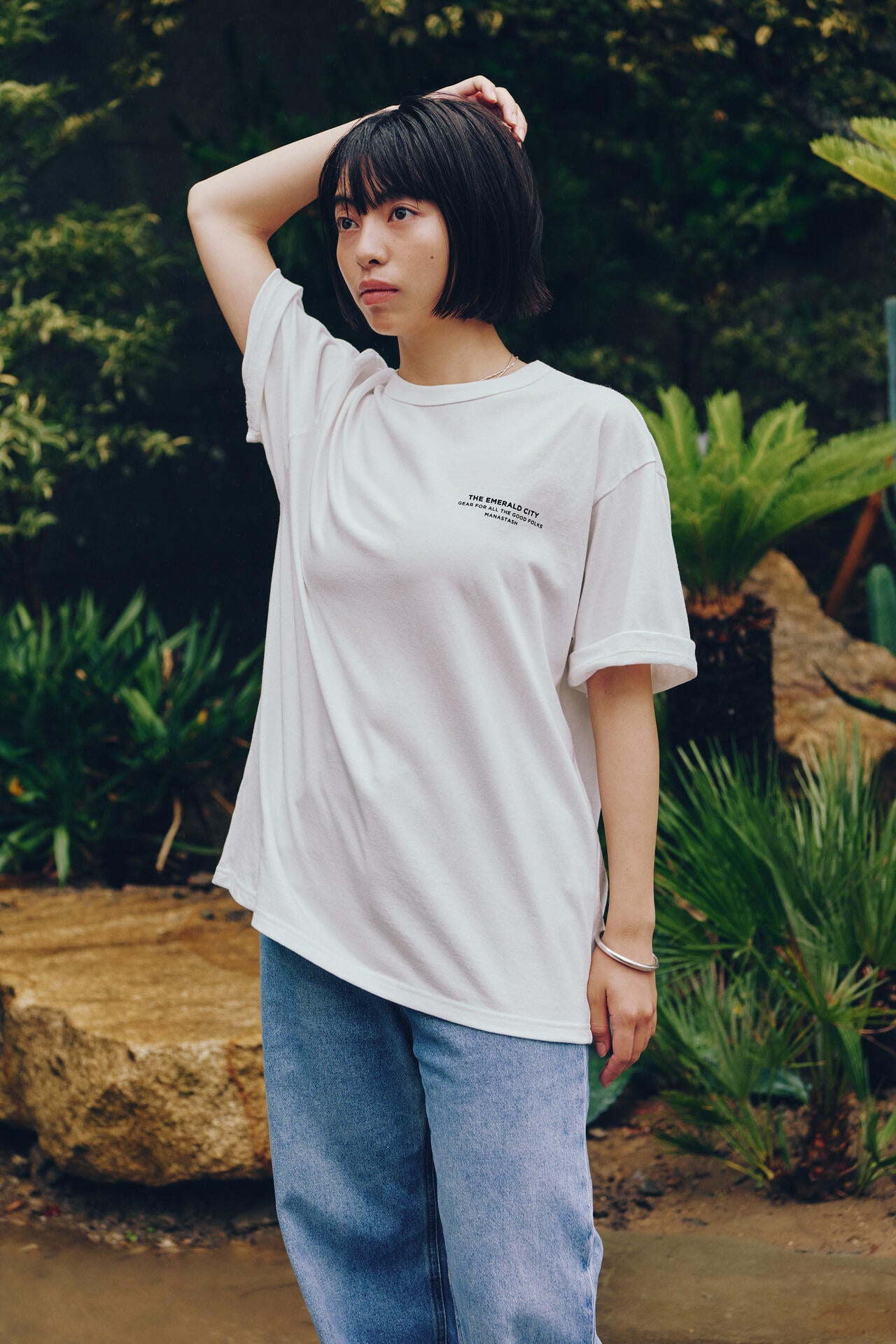 MANASTASH/マナスタッシュ/PIGGY BANK TEE