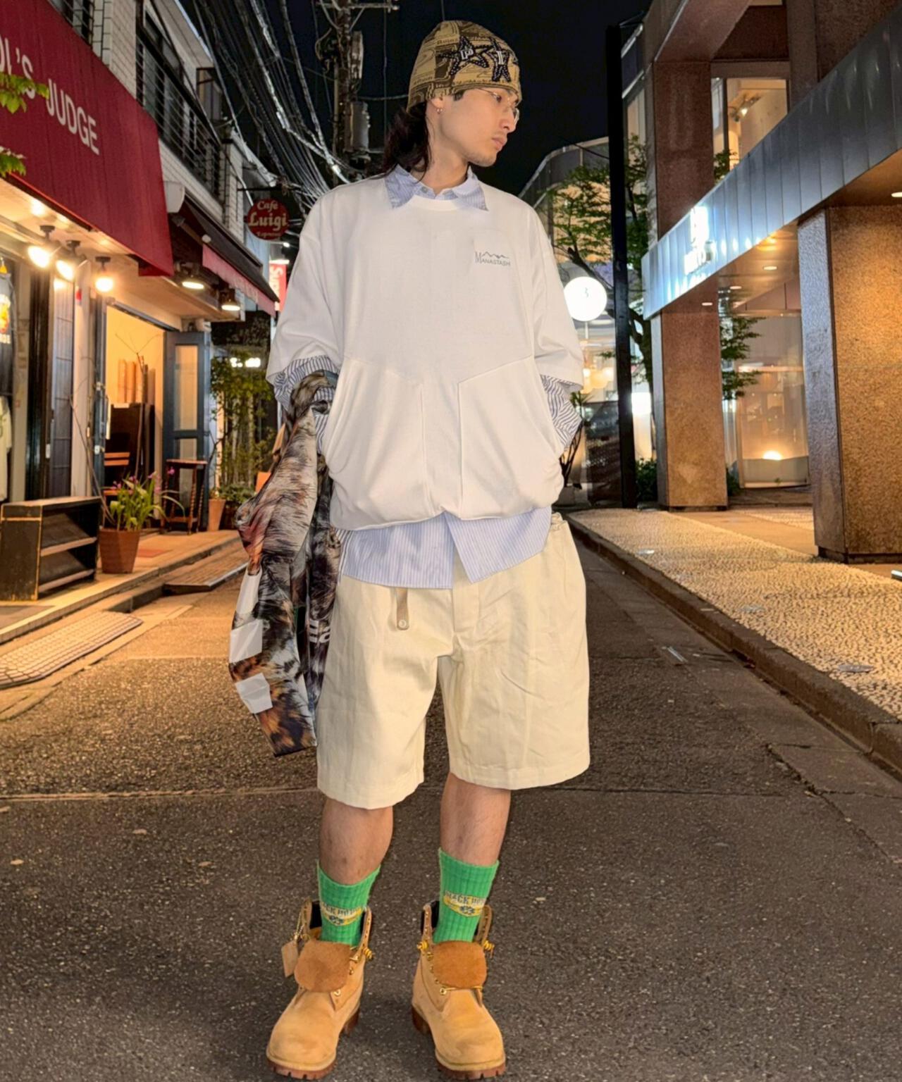 MANASTASH×CMF OUTDOOR GARMENT/シーエムエフアウトドアガーメント/2 POCKET SLOW TEE