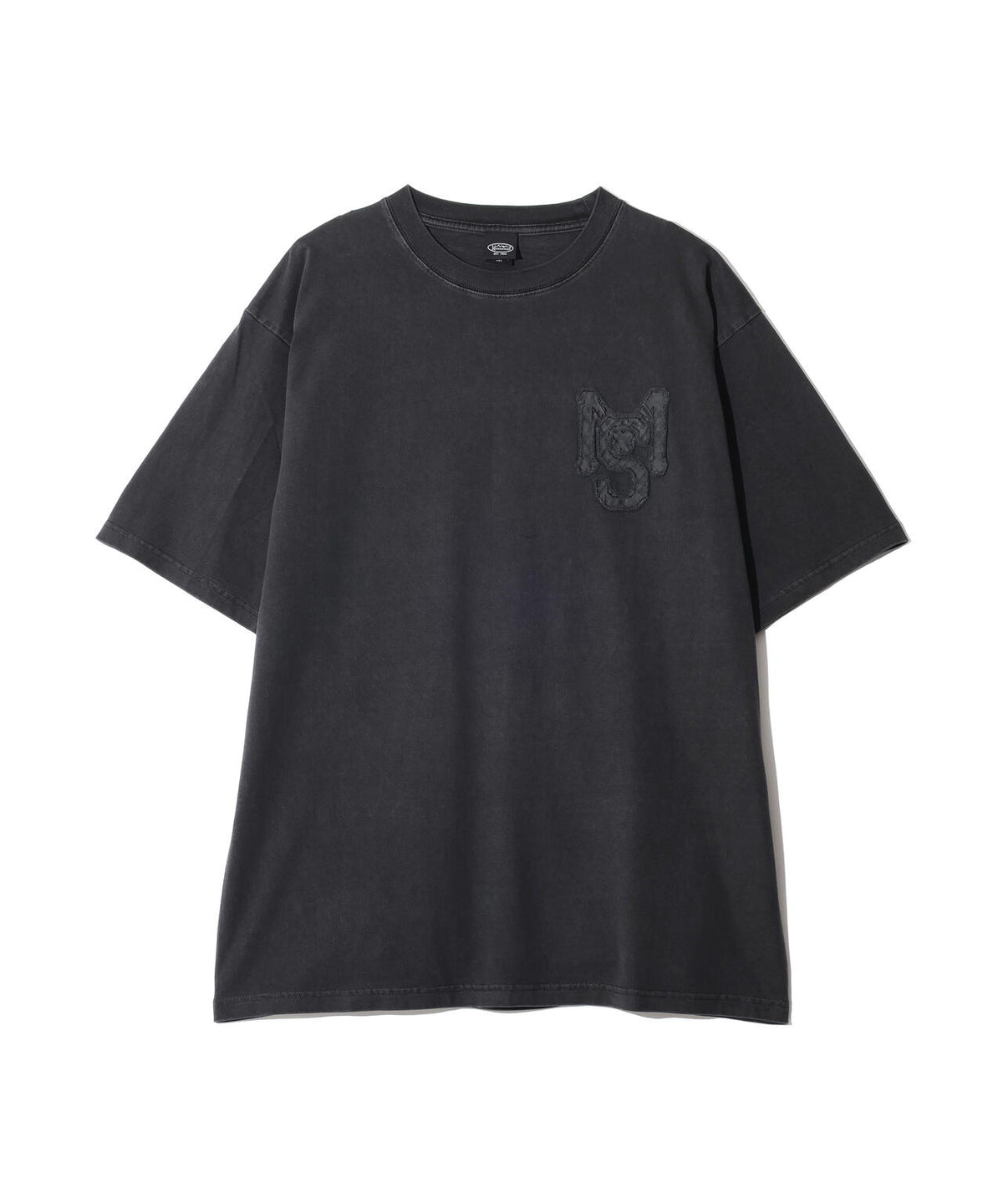 MANASTASH/マナスタッシュ/PUMICE TEE RAW EDGE LOGO