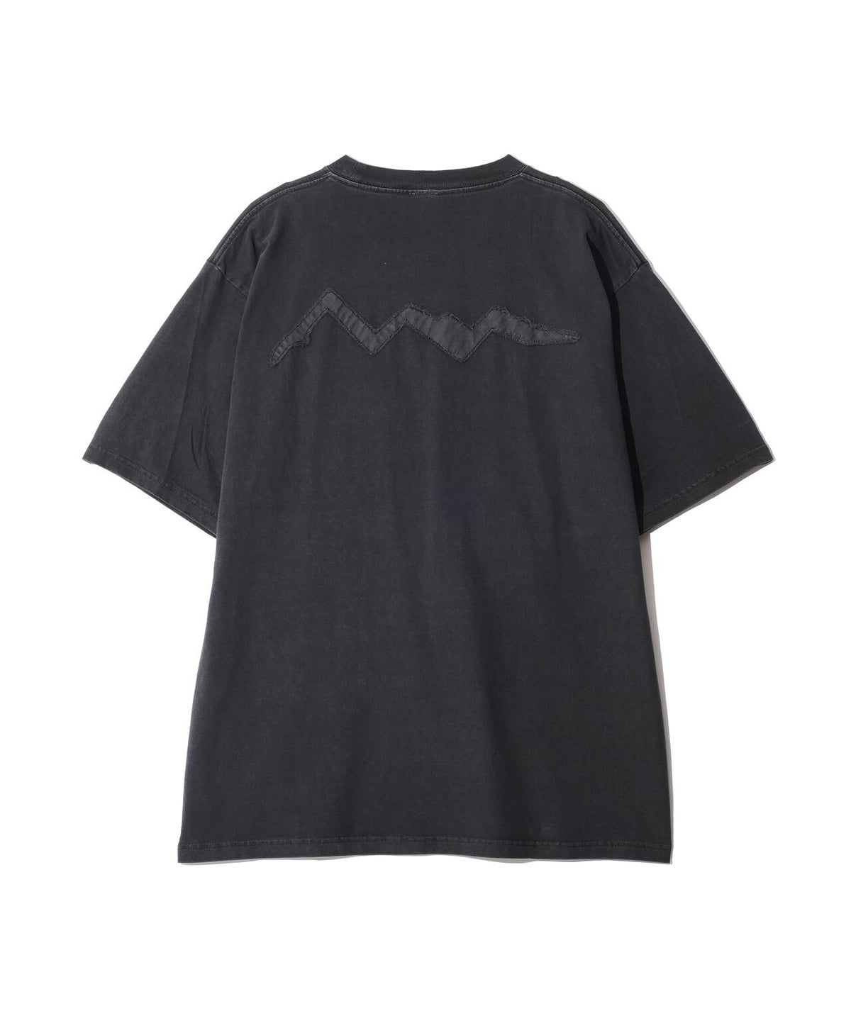 MANASTASH/マナスタッシュ/PUMICE TEE RAW EDGE LOGO