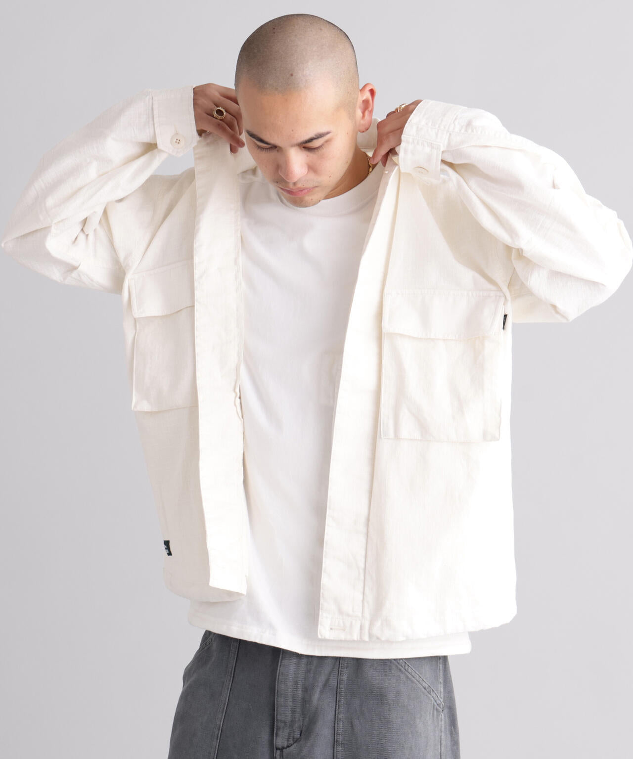 MANASTASH/マナスタッシュ/MH-RIP FIELD SHIRTS