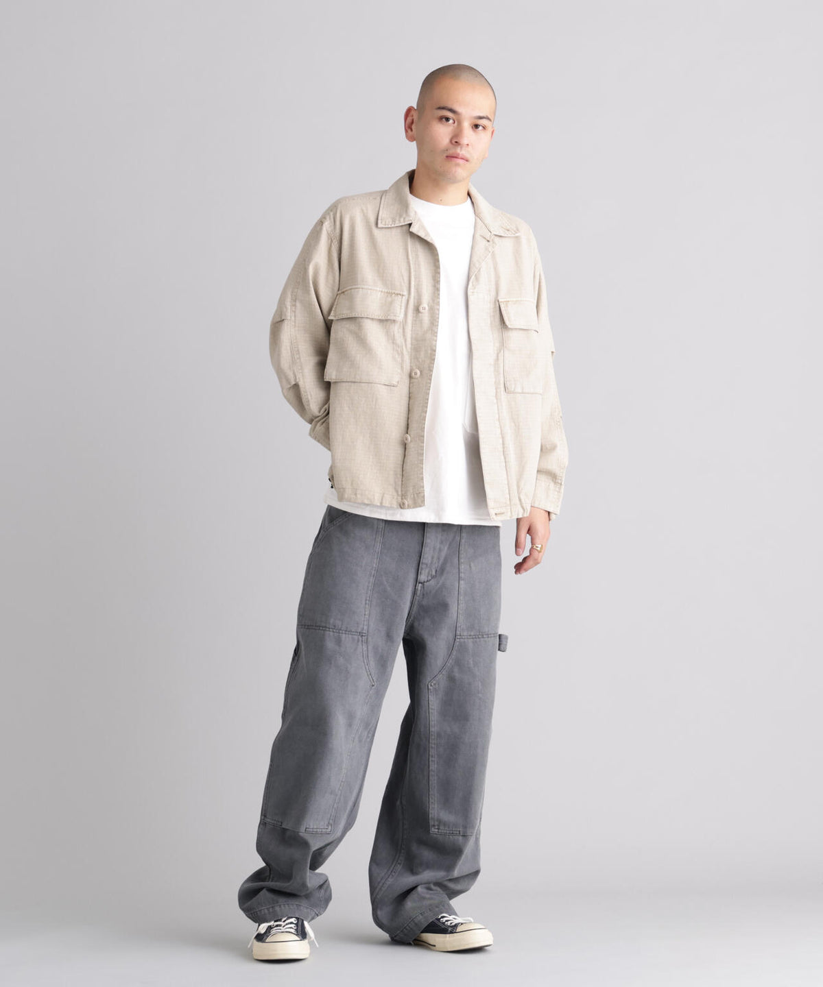 MANASTASH/マナスタッシュ/MH-RIP FIELD SHIRTS