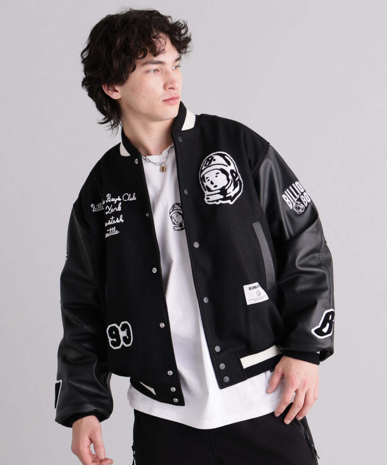 MANASTASHxBILLIONAIRE BOYS CLUB/ビリオネア・ボーイズ・クラブ/BBC MANA VARSITY JACKET