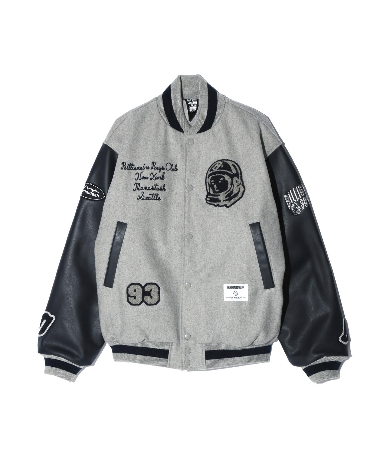 MANASTASHxBILLIONAIRE BOYS CLUB/ビリオネア・ボーイズ・クラブ/BBC MANA VARSITY JACKET