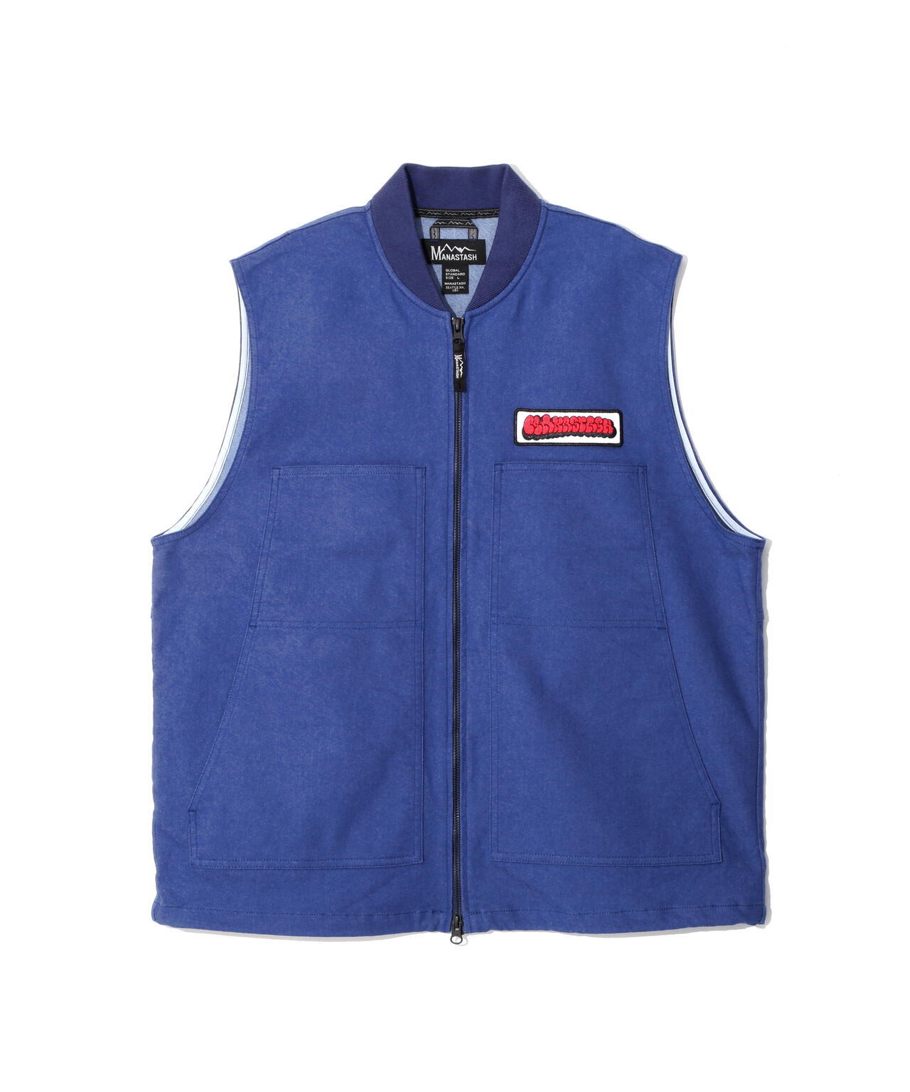 MANASTASH/マナスタッシュ/PATCHED LOGO WORK VEST