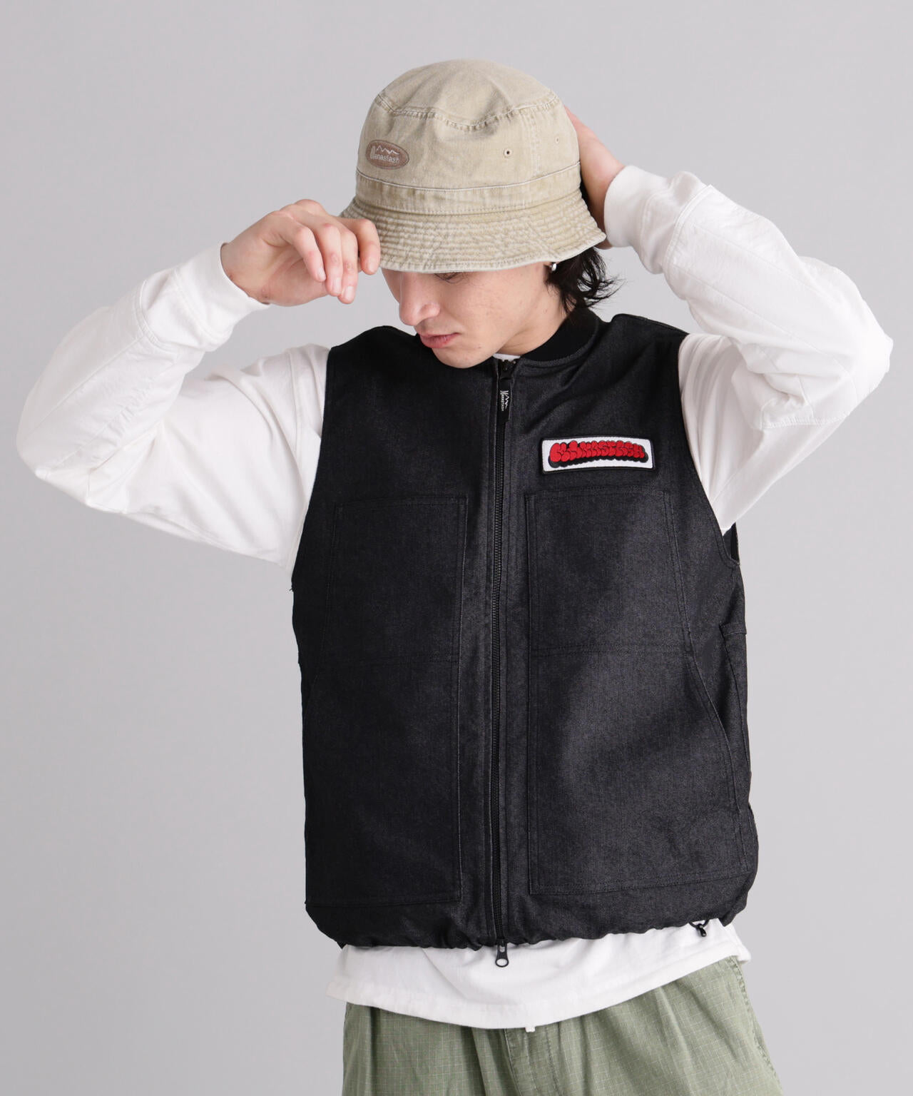 MANASTASH/マナスタッシュ/ORIGINAL LOGO BUCKET HAT