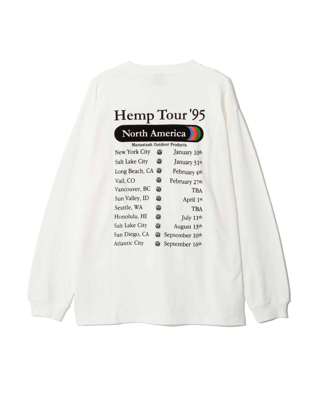 MANASTASH/マナスタッシュ/HEMP TOUR L/S TEE