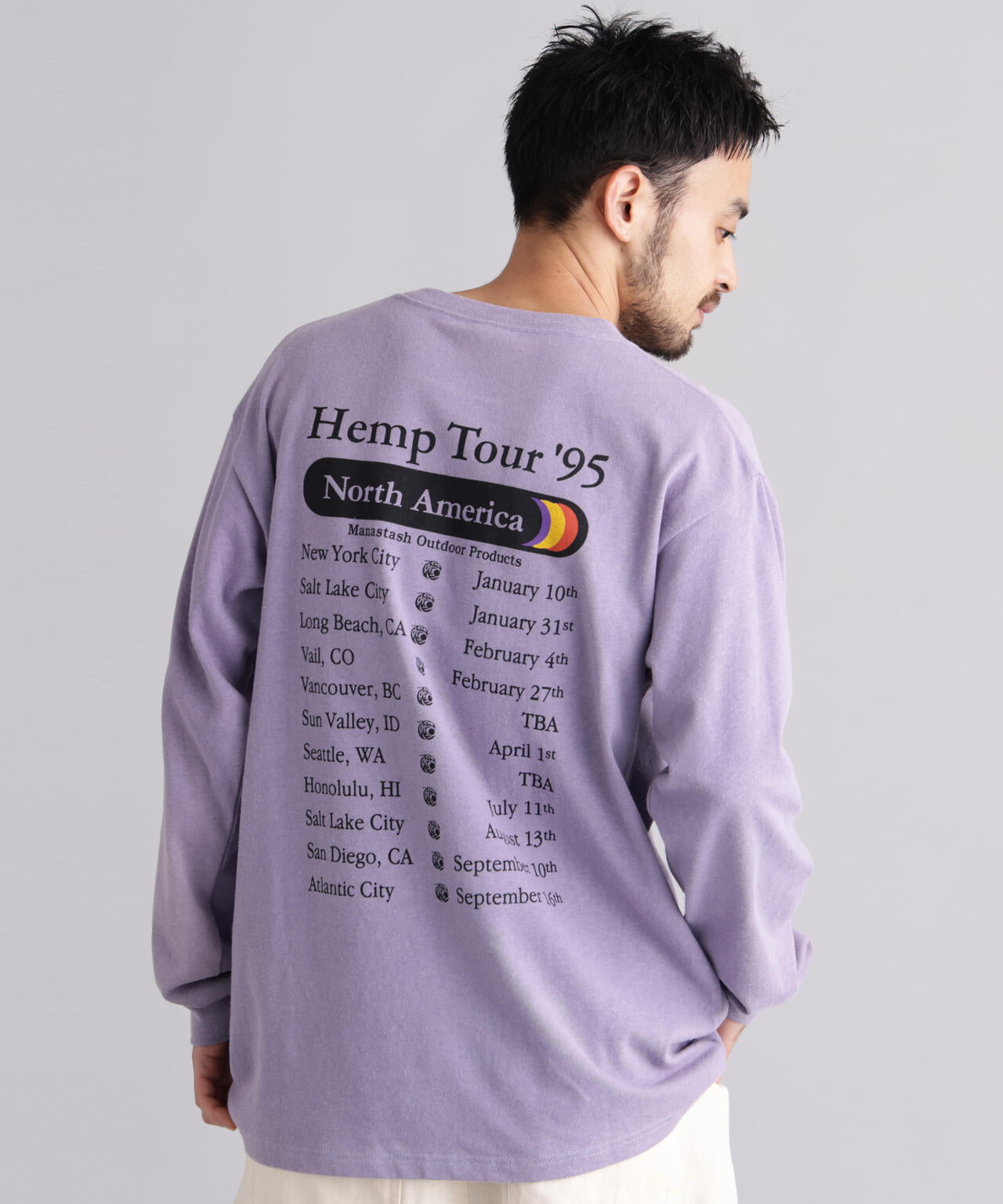MANASTASH/マナスタッシュ/HEMP TOUR L/S TEE
