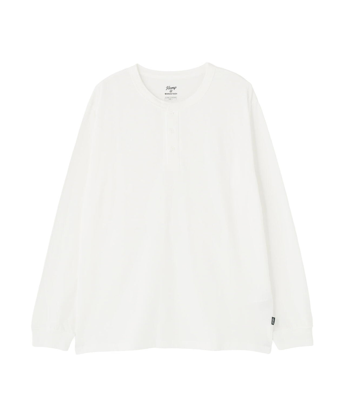 HEMP@by manastash/HEMP L/S DAYS TEE HENLEY