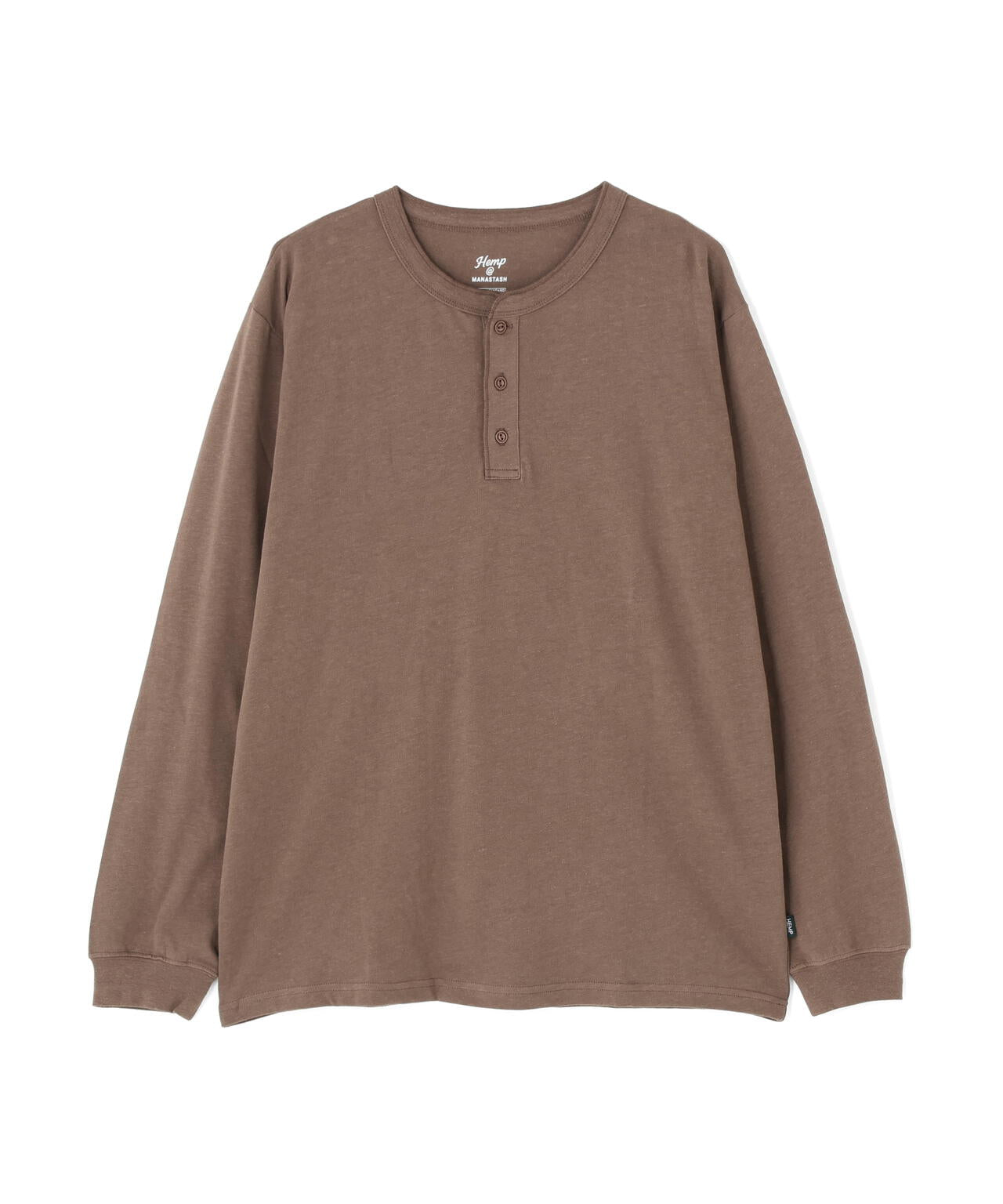 HEMP@by manastash/HEMP L/S DAYS TEE HENLEY