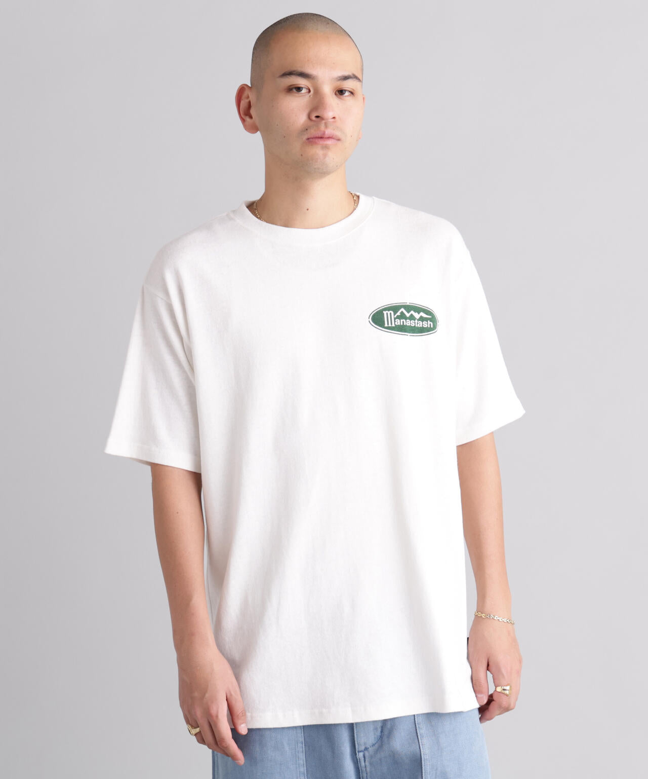 MANASTASH/マナスタッシュ/HEMP CLASSIC TEE ORIGINAL LOGO