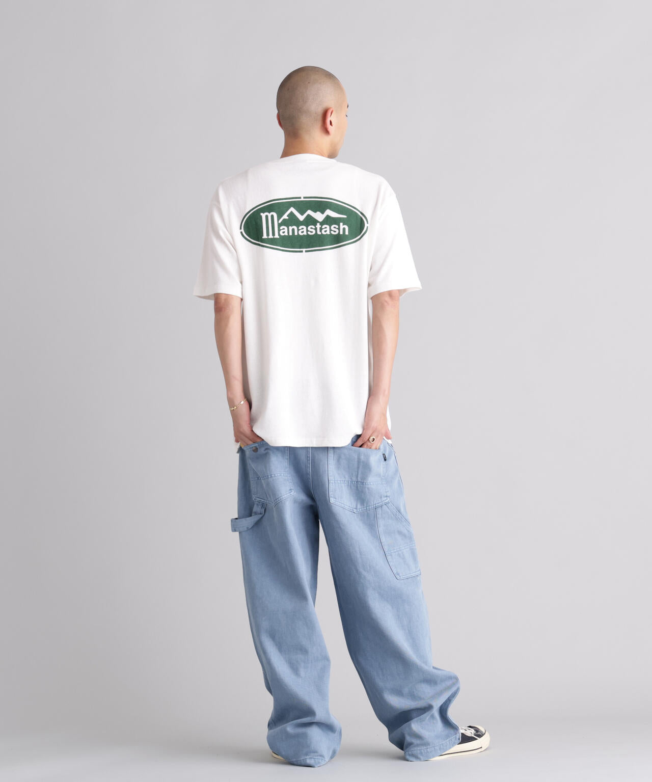 MANASTASH/マナスタッシュ/HEMP CLASSIC TEE ORIGINAL LOGO