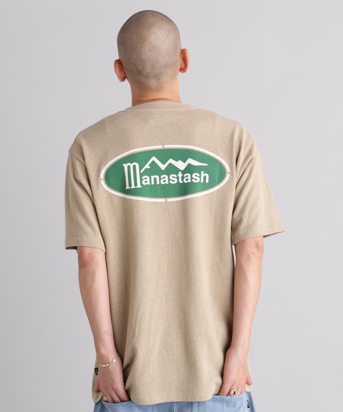MANASTASH/マナスタッシュ/HEMP CLASSIC TEE ORIGINAL LOGO