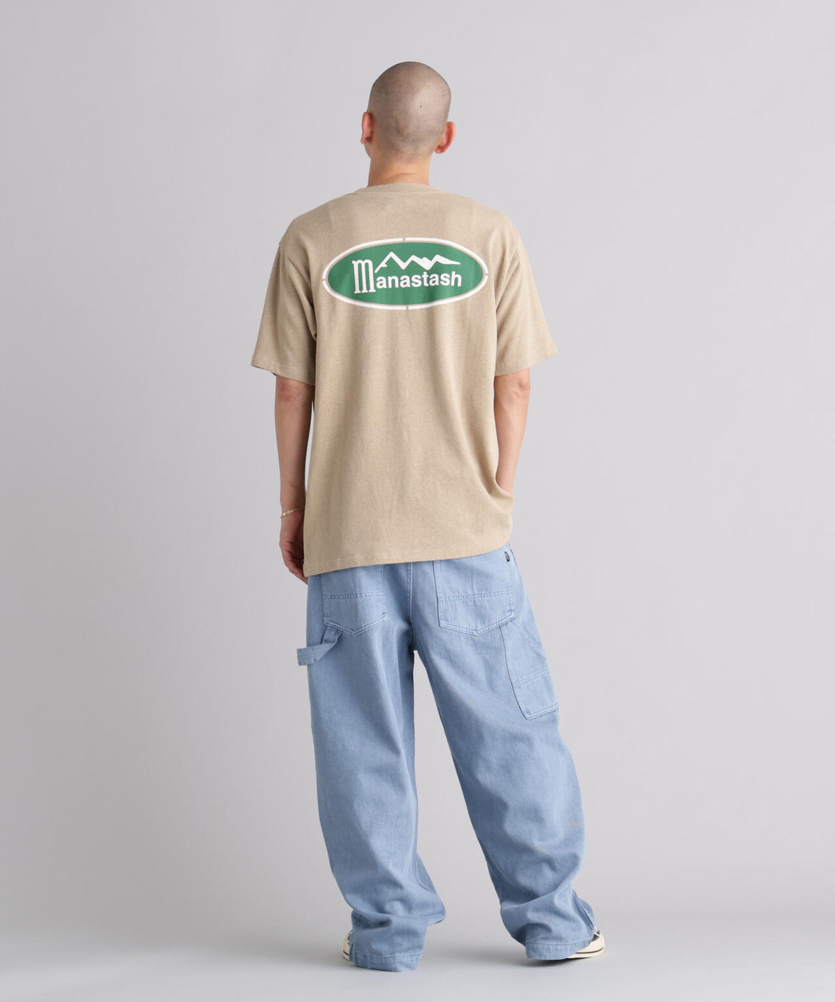 MANASTASH/マナスタッシュ/HEMP CLASSIC TEE ORIGINAL LOGO