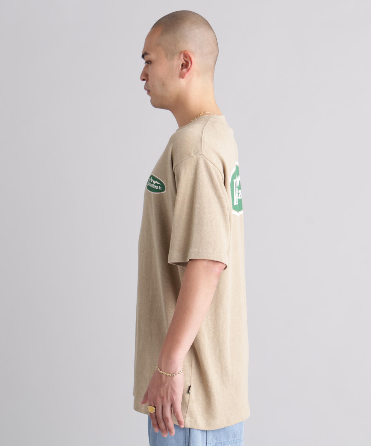 MANASTASH/マナスタッシュ/HEMP CLASSIC TEE ORIGINAL LOGO