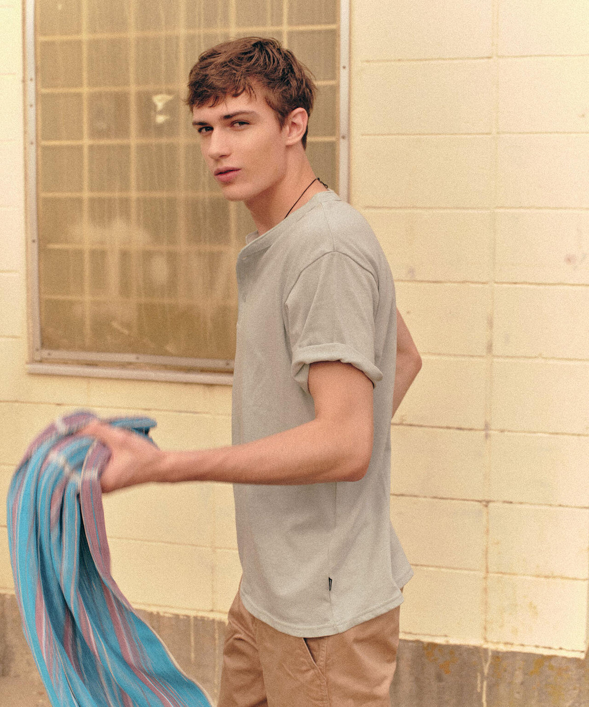 HEMP@by manastash/HEMP DAYS S/S TEE HENLEY