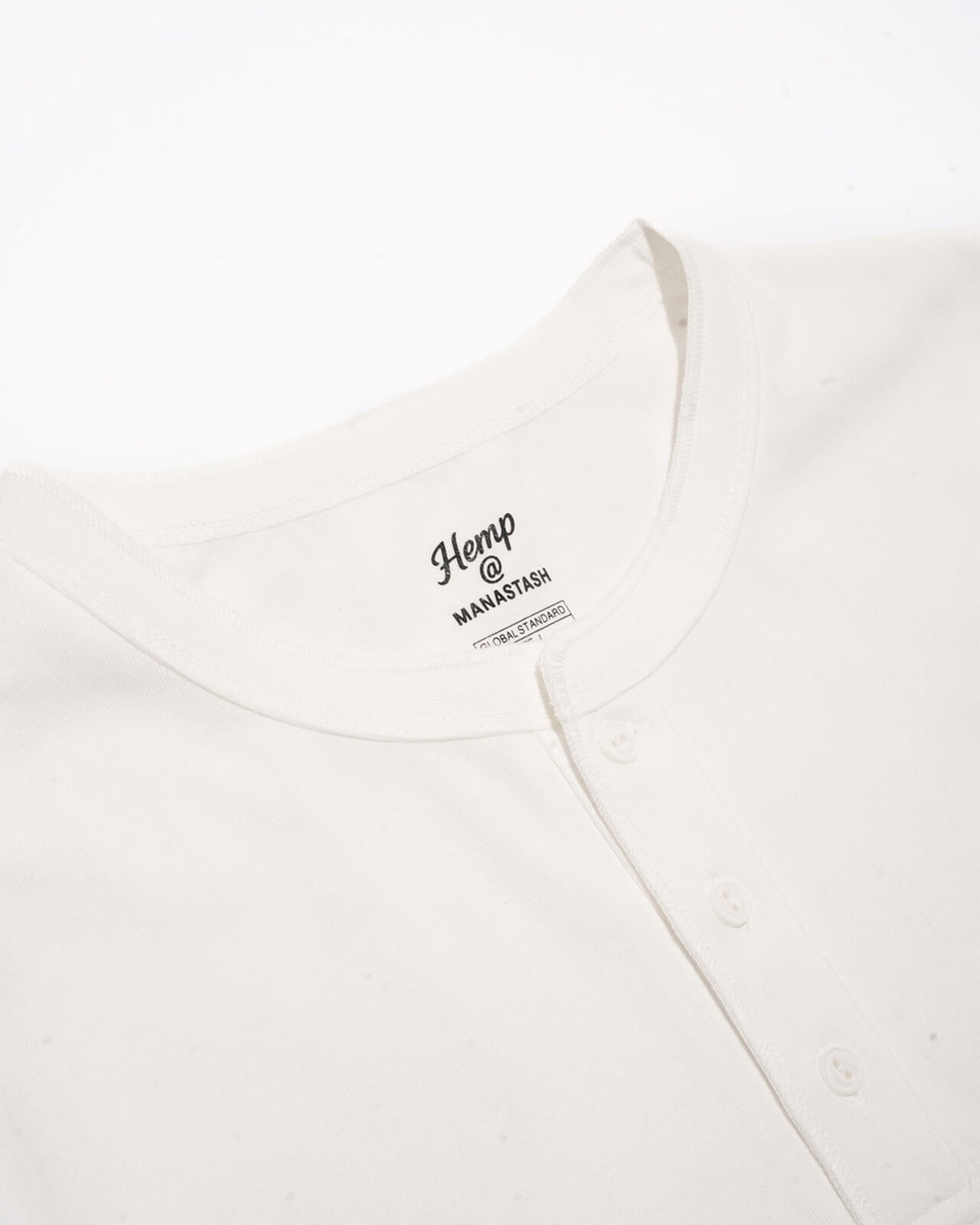 HEMP@by manastash/HEMP DAYS S/S TEE HENLEY