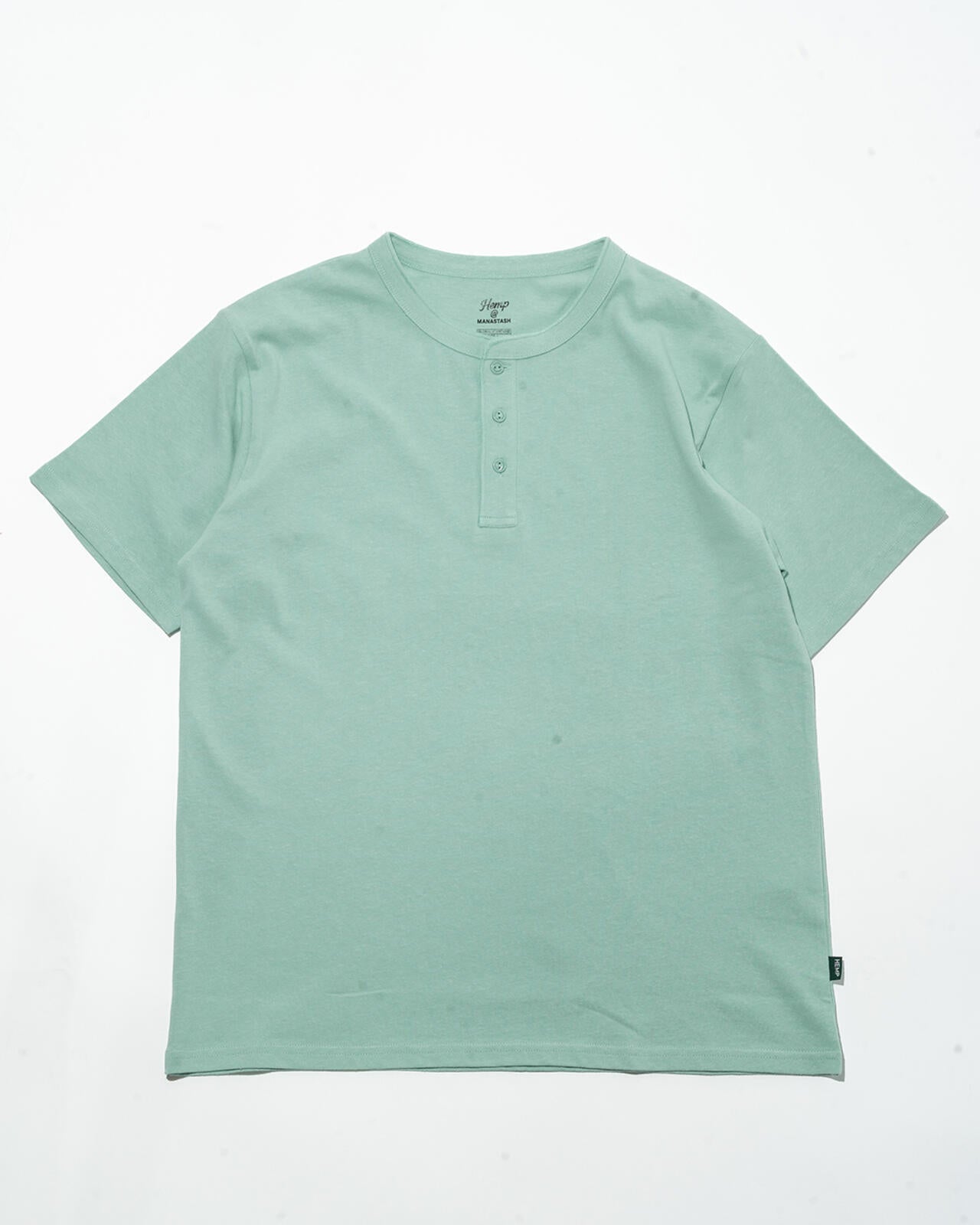 HEMP@by manastash/HEMP DAYS S/S TEE HENLEY
