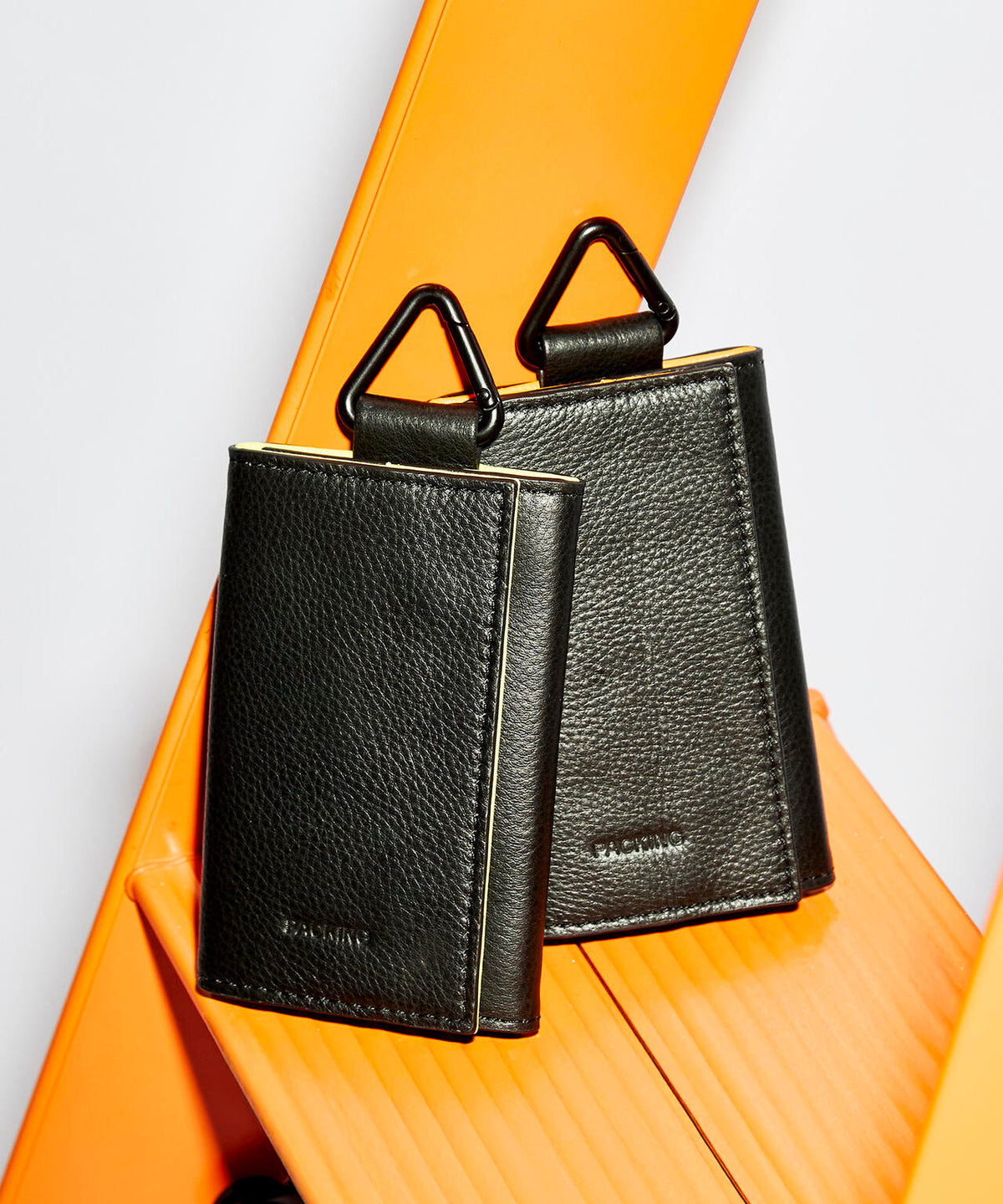 PACKING/パッキング/NEW LEATHER WALLET ORANGE