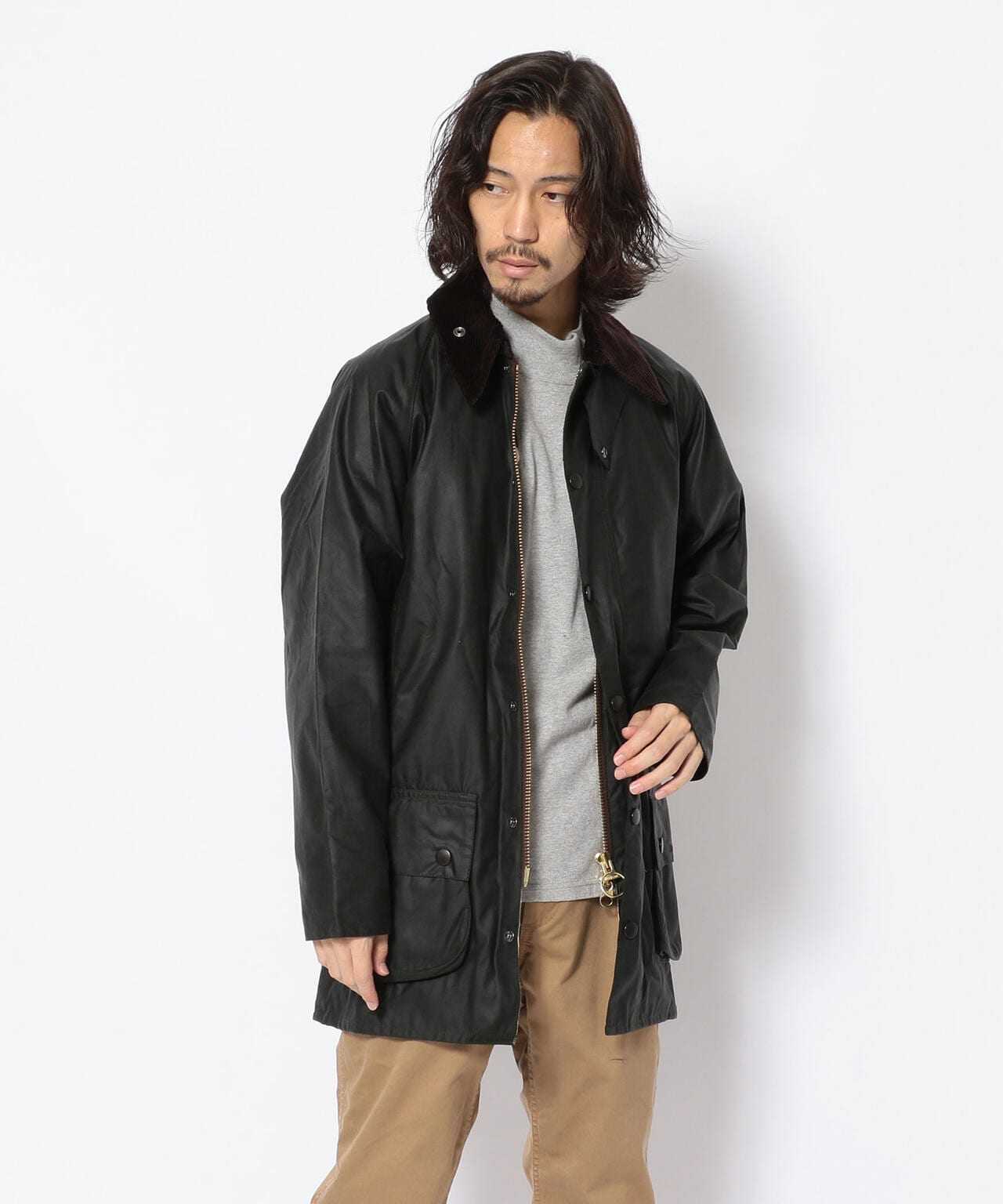 BARBOUR (バブアー)BEAUFORT WAXED COTTON ビューフォート ワックスド コットン MWX0017
