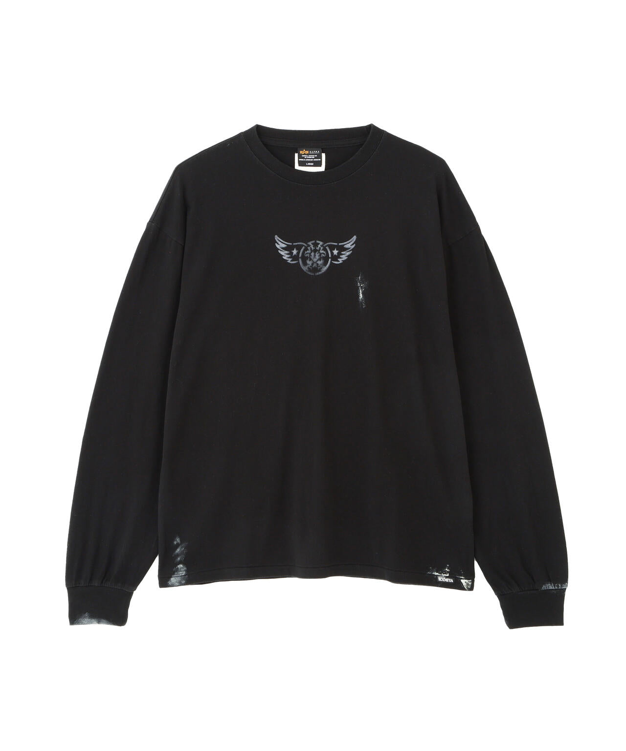 ALPHA×KAMIYA L/S TEE / カミヤ ロングスリーブ ティーシャツ
