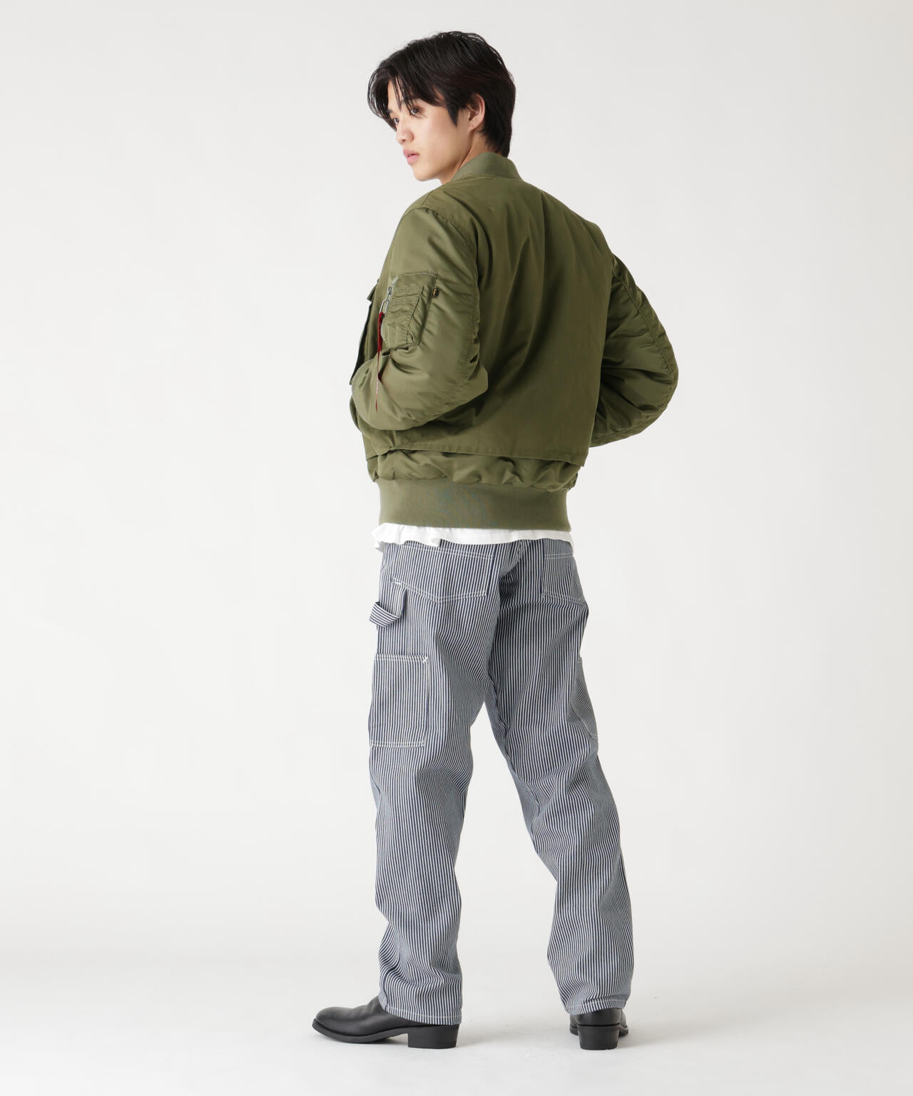 MA-1 MIXED COTTON FLIGHT JACKET