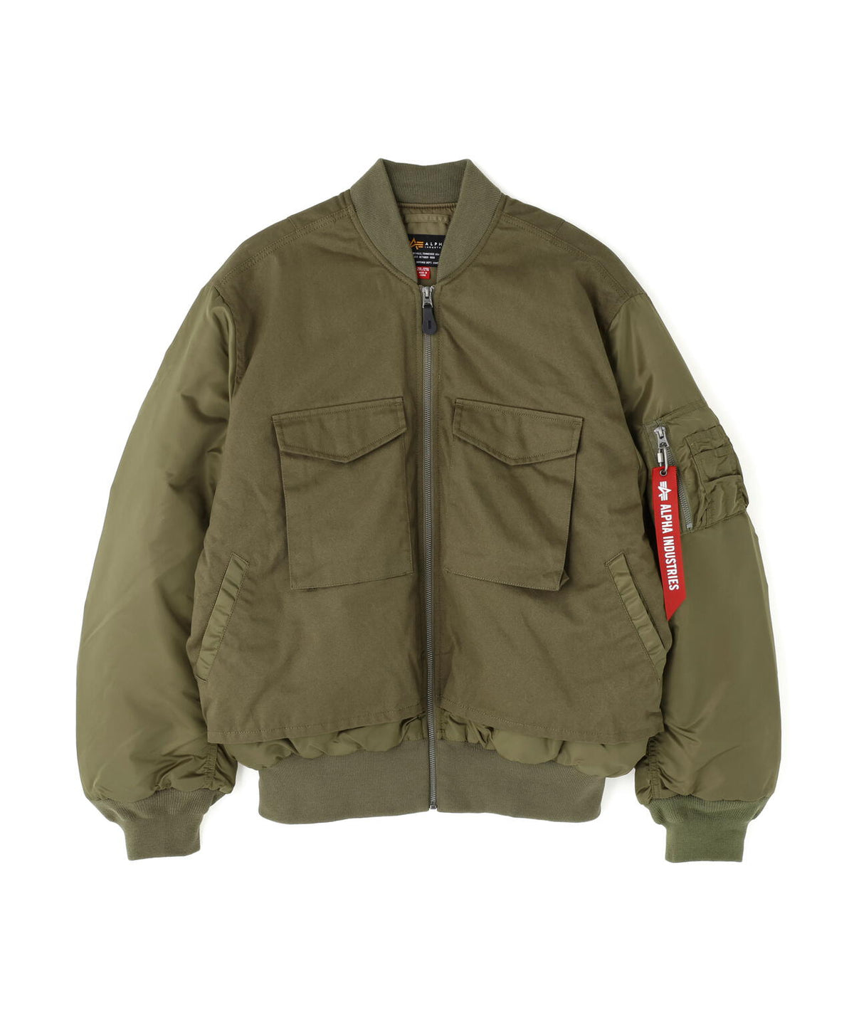 MA-1 MIXED COTTON FLIGHT JACKET