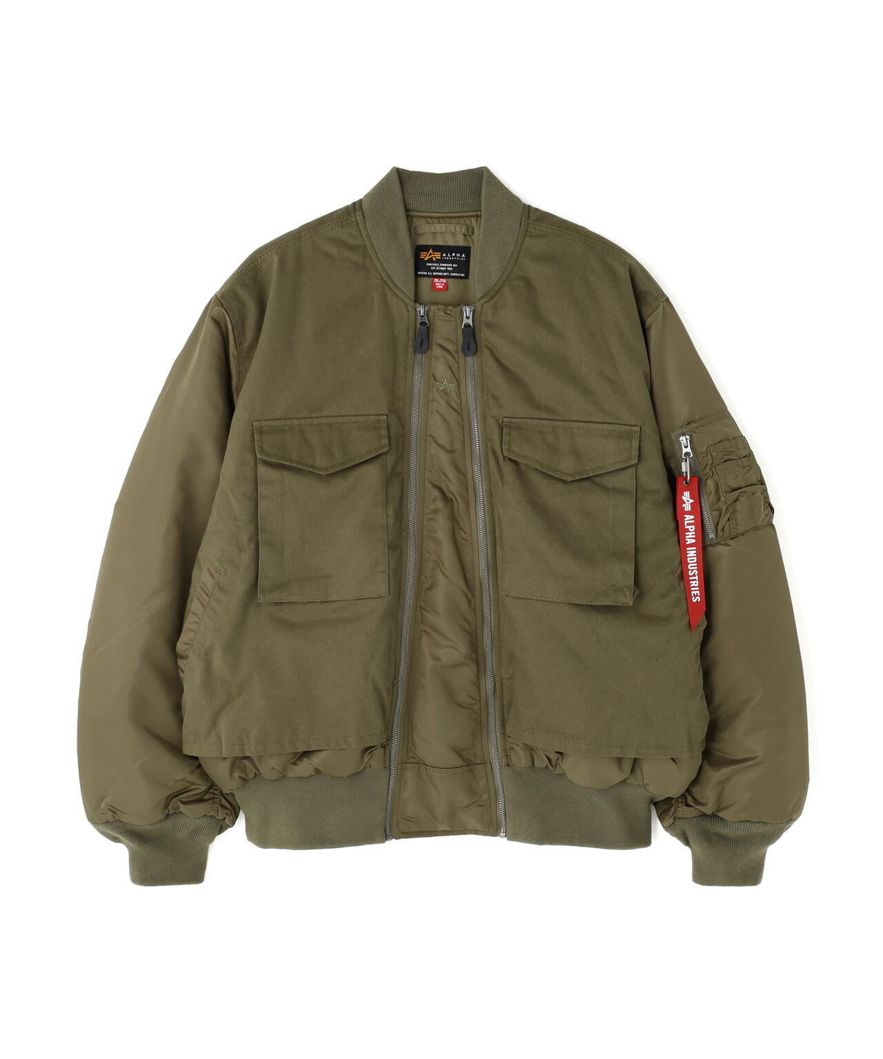 MA-1 MIXED COTTON FLIGHT JACKET