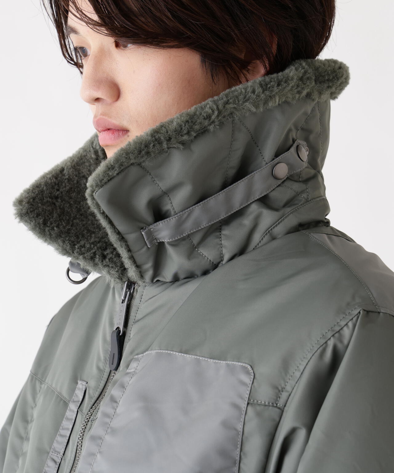 NYLON AVIATOR JACKET